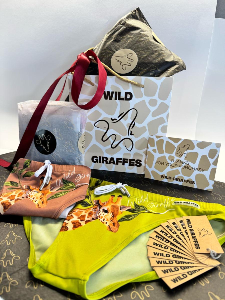 Wild Giraffes Packaging